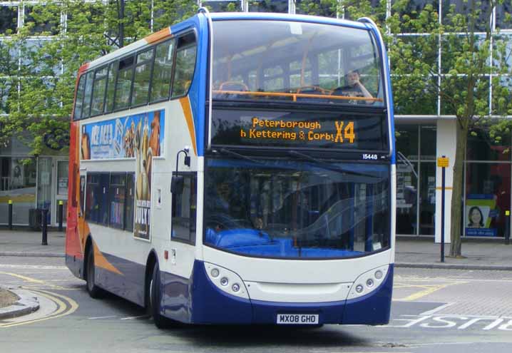 Stagecoach United Counties Scania N230UD ADL Enviro400 15448
